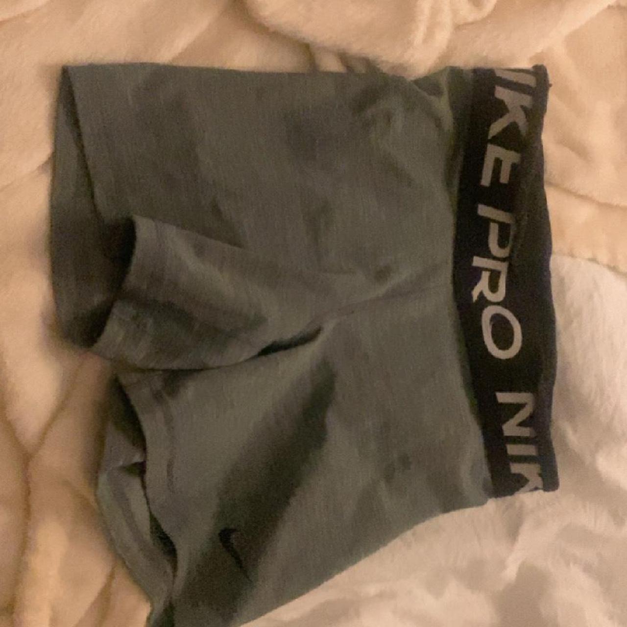 womens grey nike pro shorts