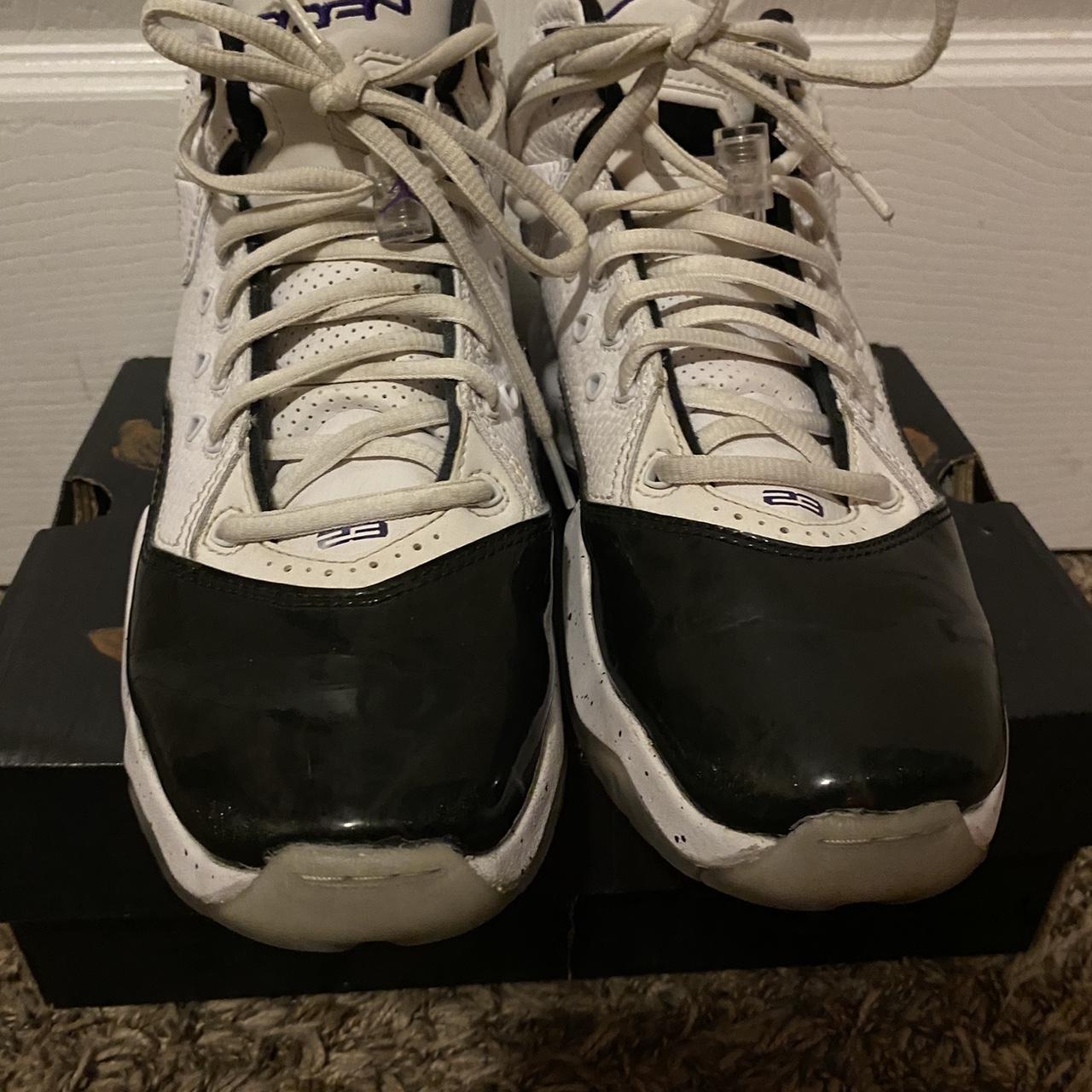 Jordan B’Loyal GS ‘White Court Purple’ ( Box Not... - Depop