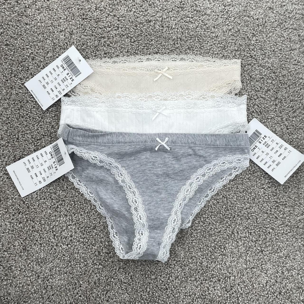 brandy melville underwear bundle ask if u want... Depop