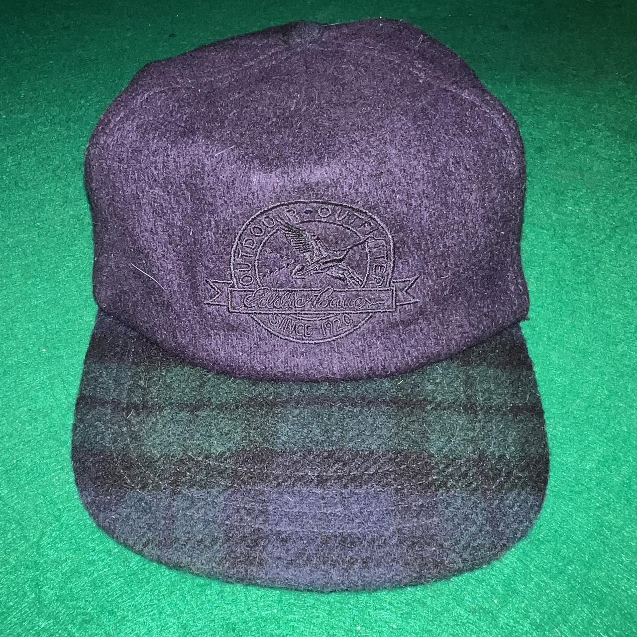 Vintage 80's 90's Eddie Bauer Wool Hat -... - Depop