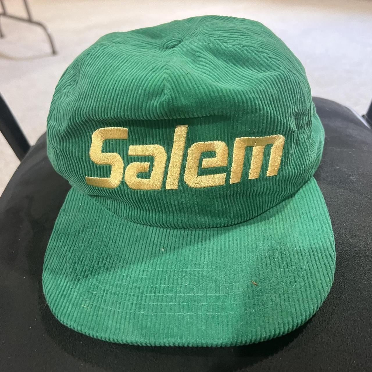 - Vintage 80’s Salem Corduroy Hat, - RJ Reynolds...