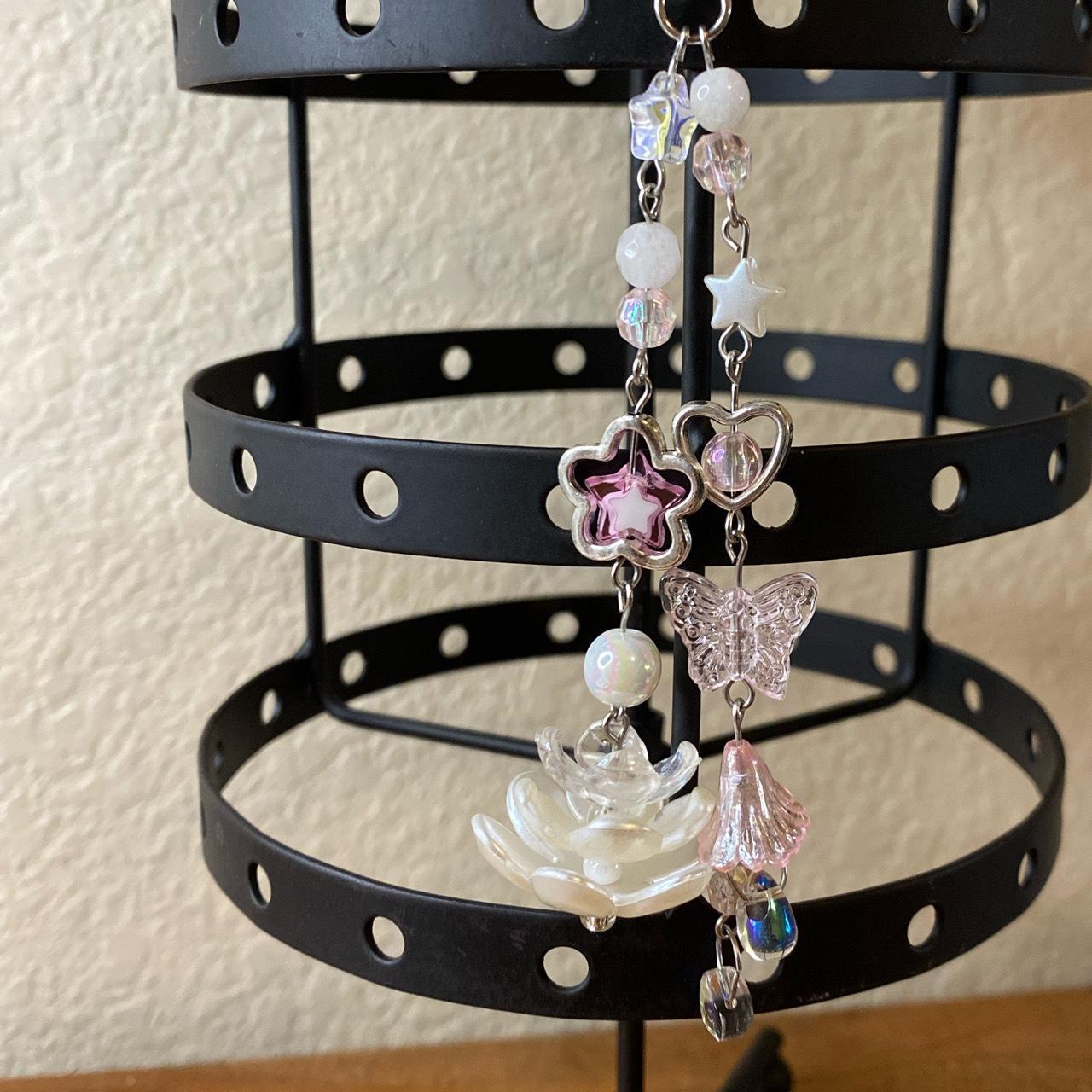 Beadsmith Women's Pink and Silver Jewellery