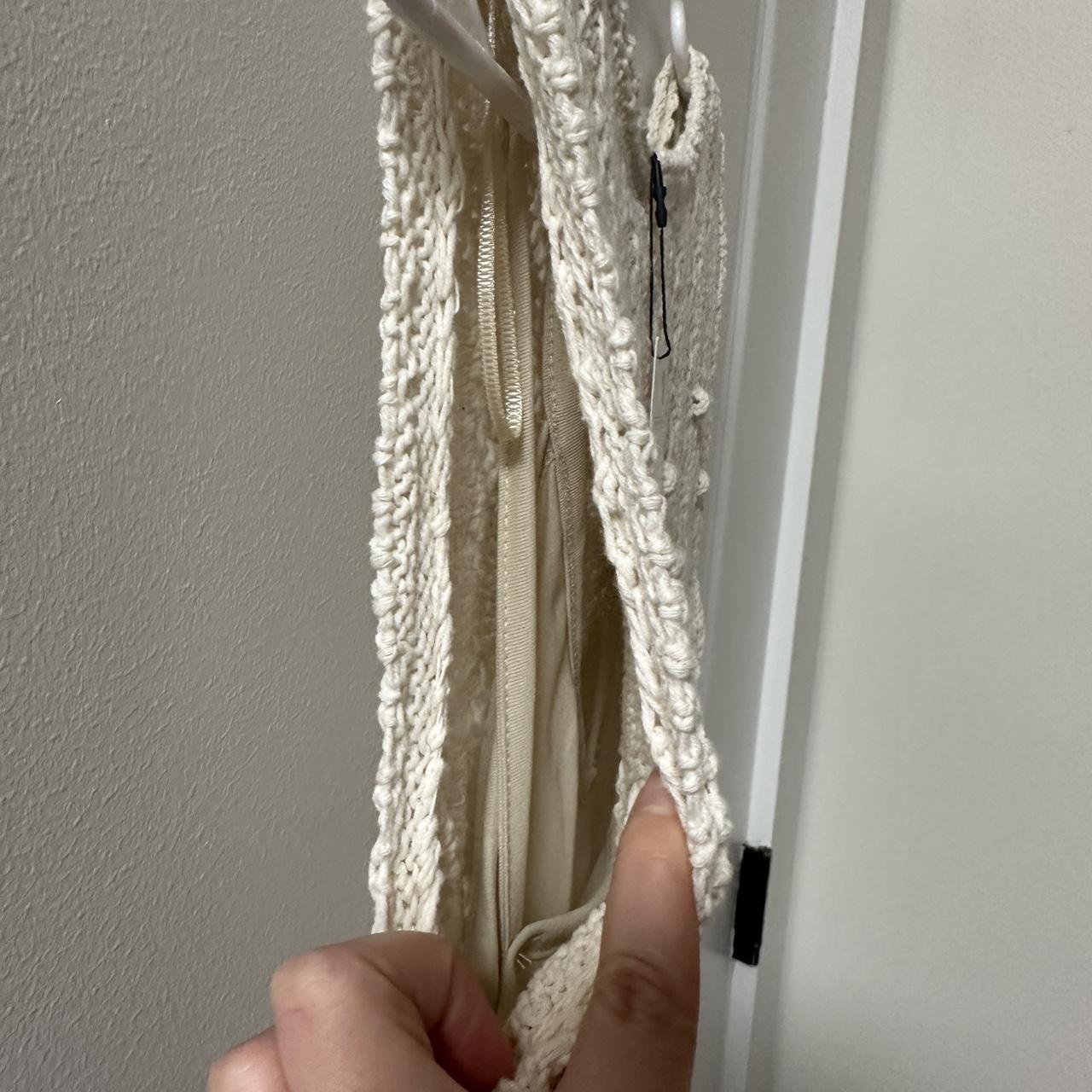 Zara crochet dress beautiful design and fit Depop