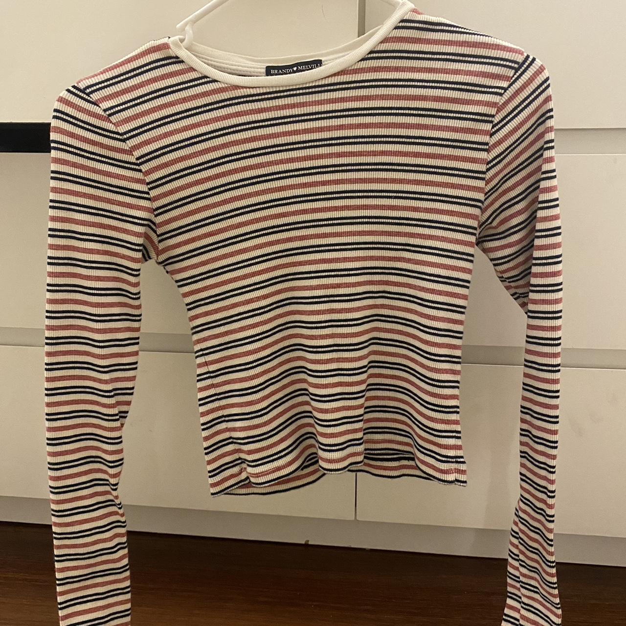 Pink, striped, Brandy Melville long