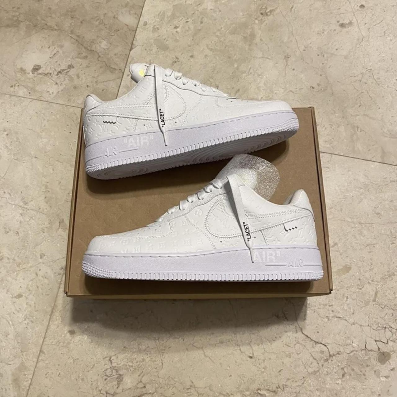 LOUIS VUITTON AIR FORCE 1 Any size available Always - Depop