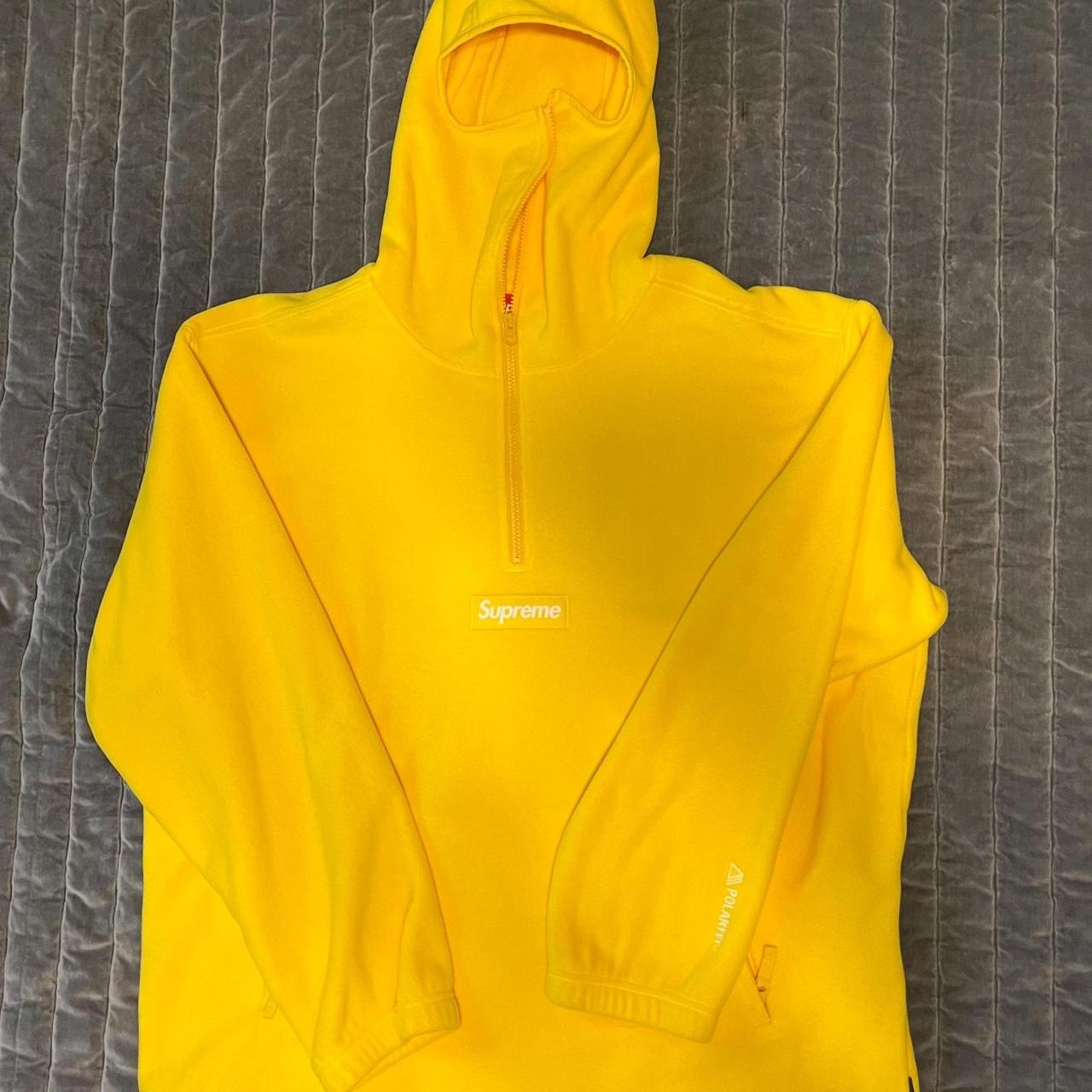 Supreme sweater store yellow