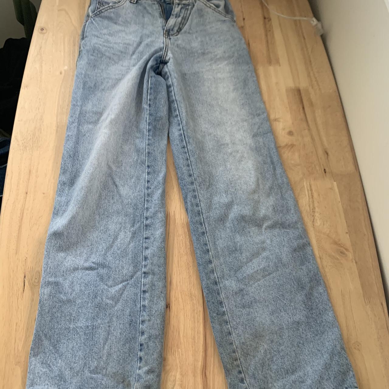 brandy jeans been worn a lot pretty good... Depop