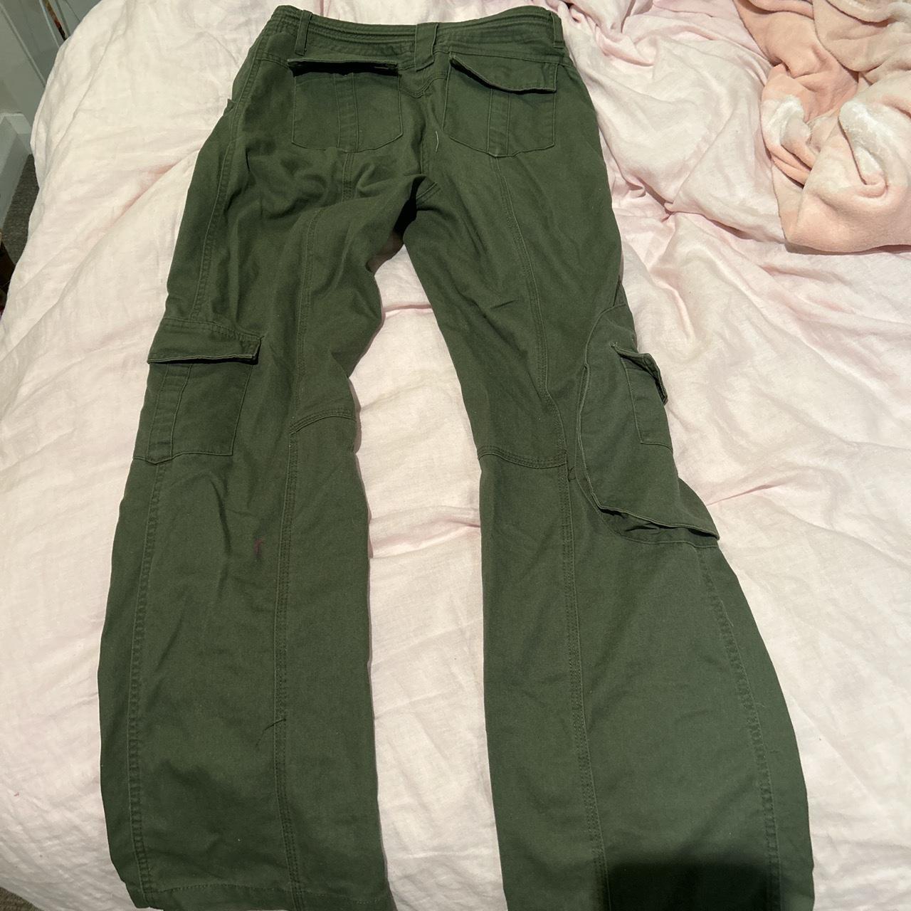brandy melville cargo pants adjustable waste Depop