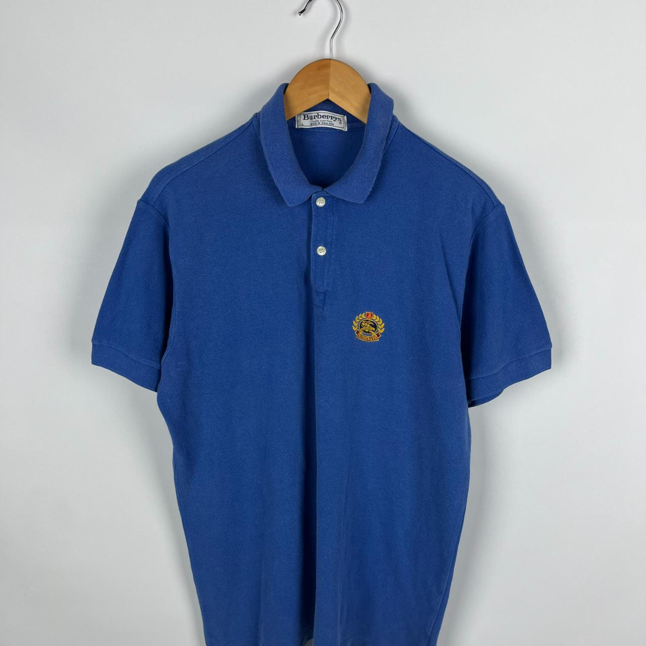 Burberrys Vintage Polo Shirt 90s Size Large Tagged... - Depop