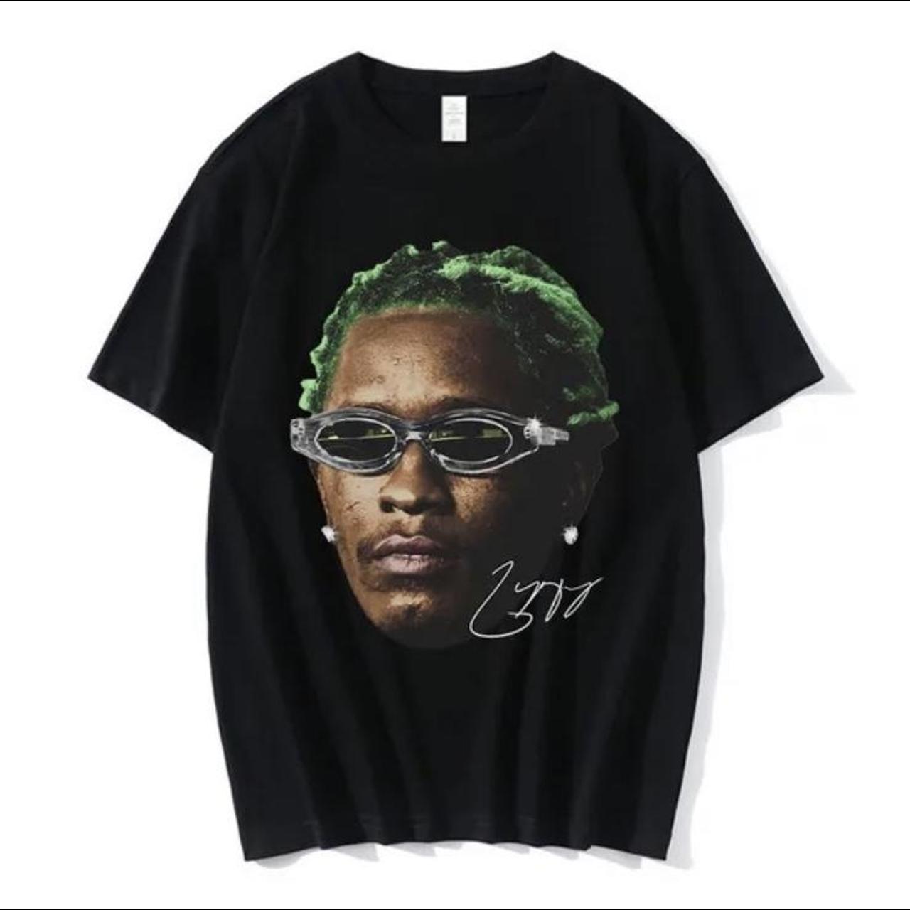 Now with free shipping Young Thug oversized... - Depop