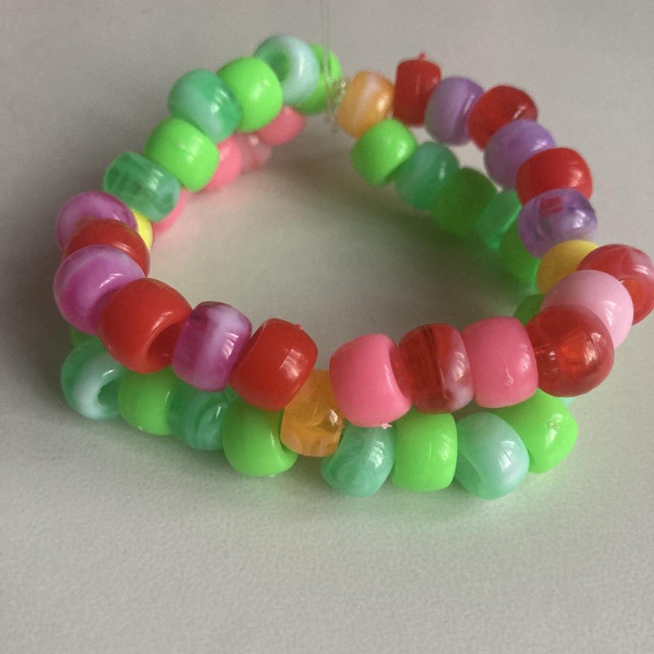 Handmade kandi double #kandi #bracelet - Depop