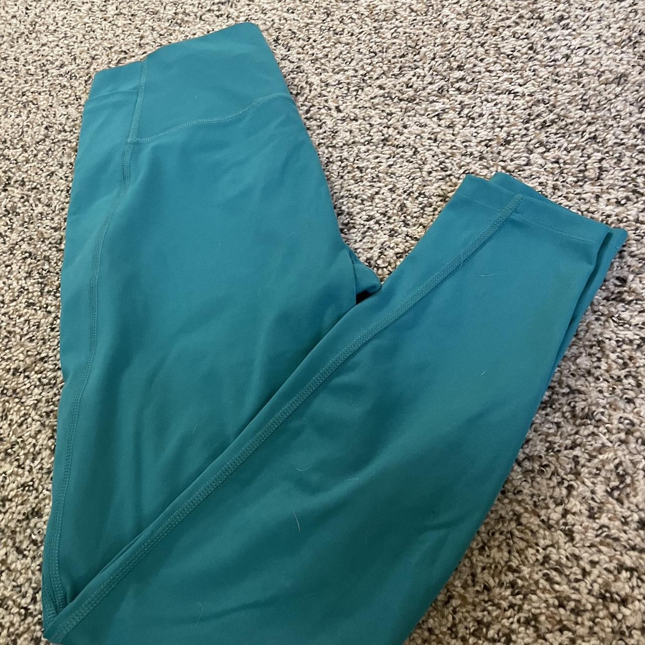 Turquoise Motion Leggings