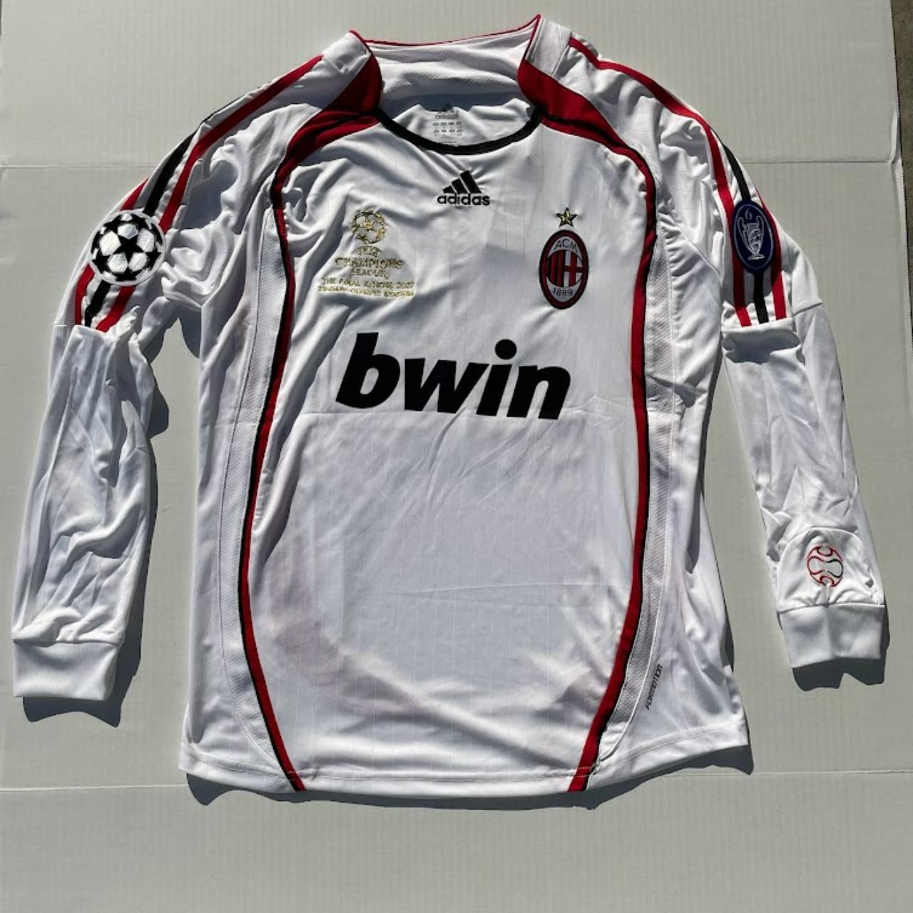 Ac Milan Kaka Long Sleeve Large Away Uefa Depop