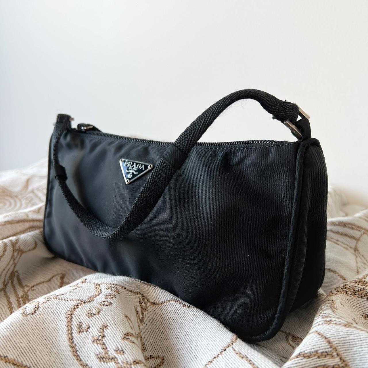 Authentic Prada Nylon Tessuto Baguette Bag. An | Depop
