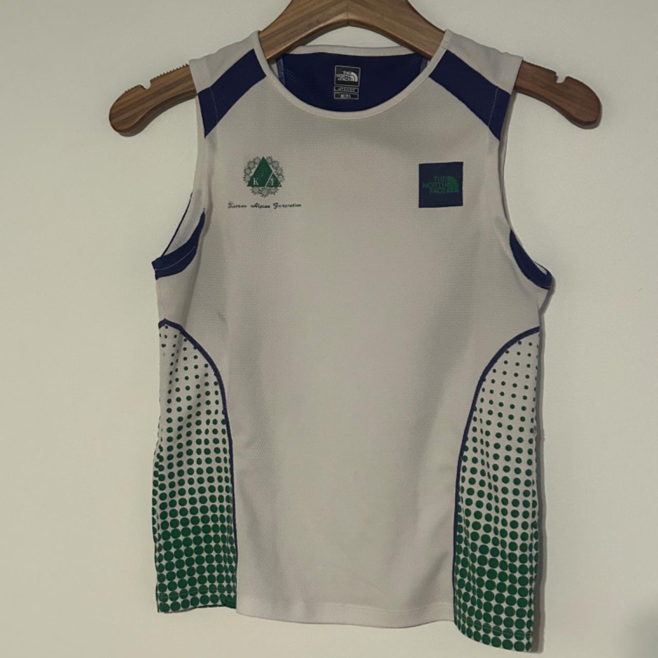 North Face team Korea climbing jersey Sz xs