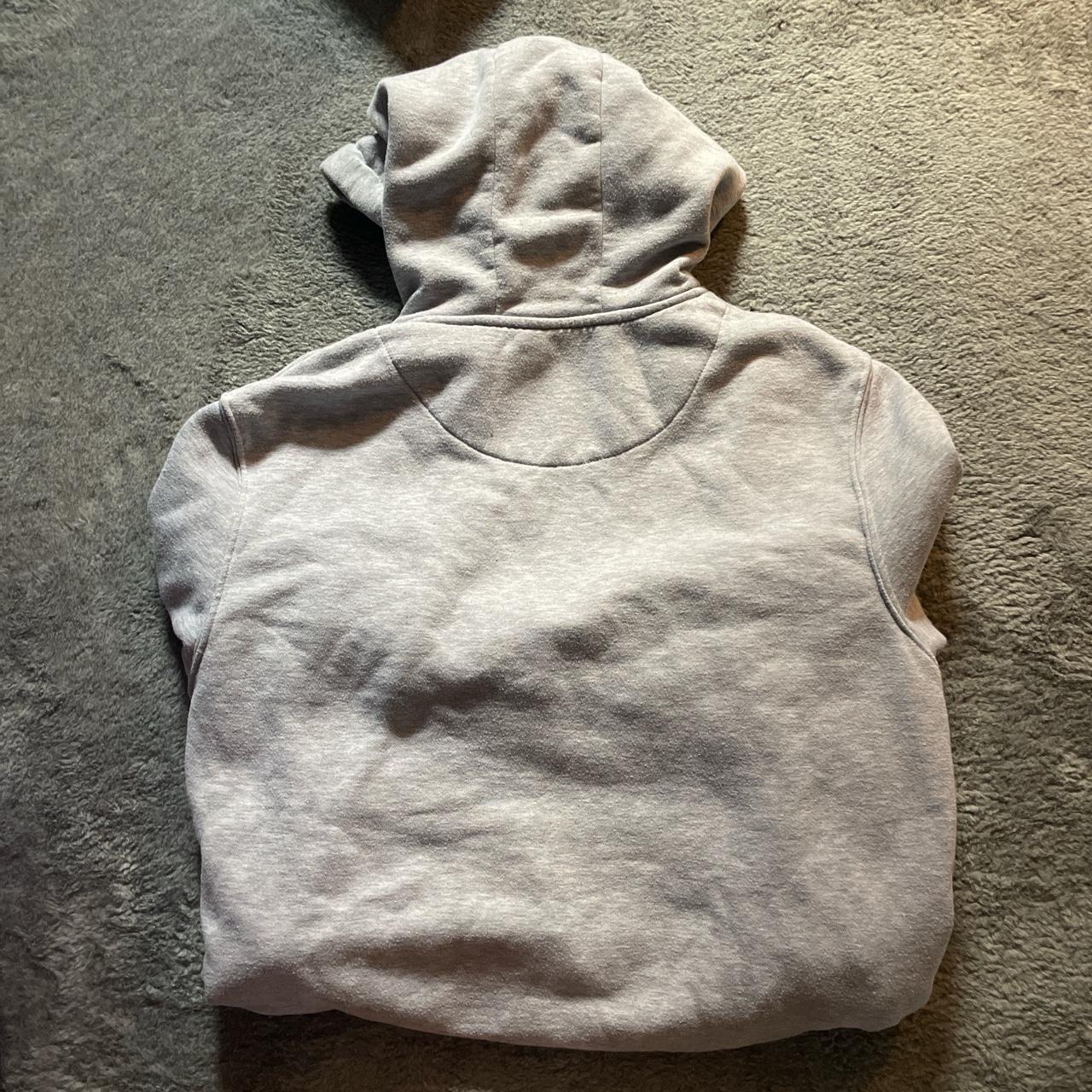 primark - grey zip up hoodie size - XXL work but... - Depop