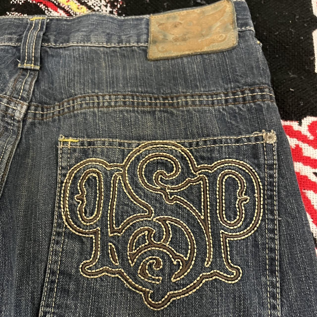 Y2k Southpole Jesse Pinkman Embroidered Jeans, Baggy - Depop