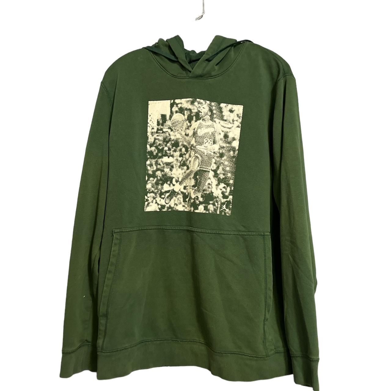 mens white jordan hoodie