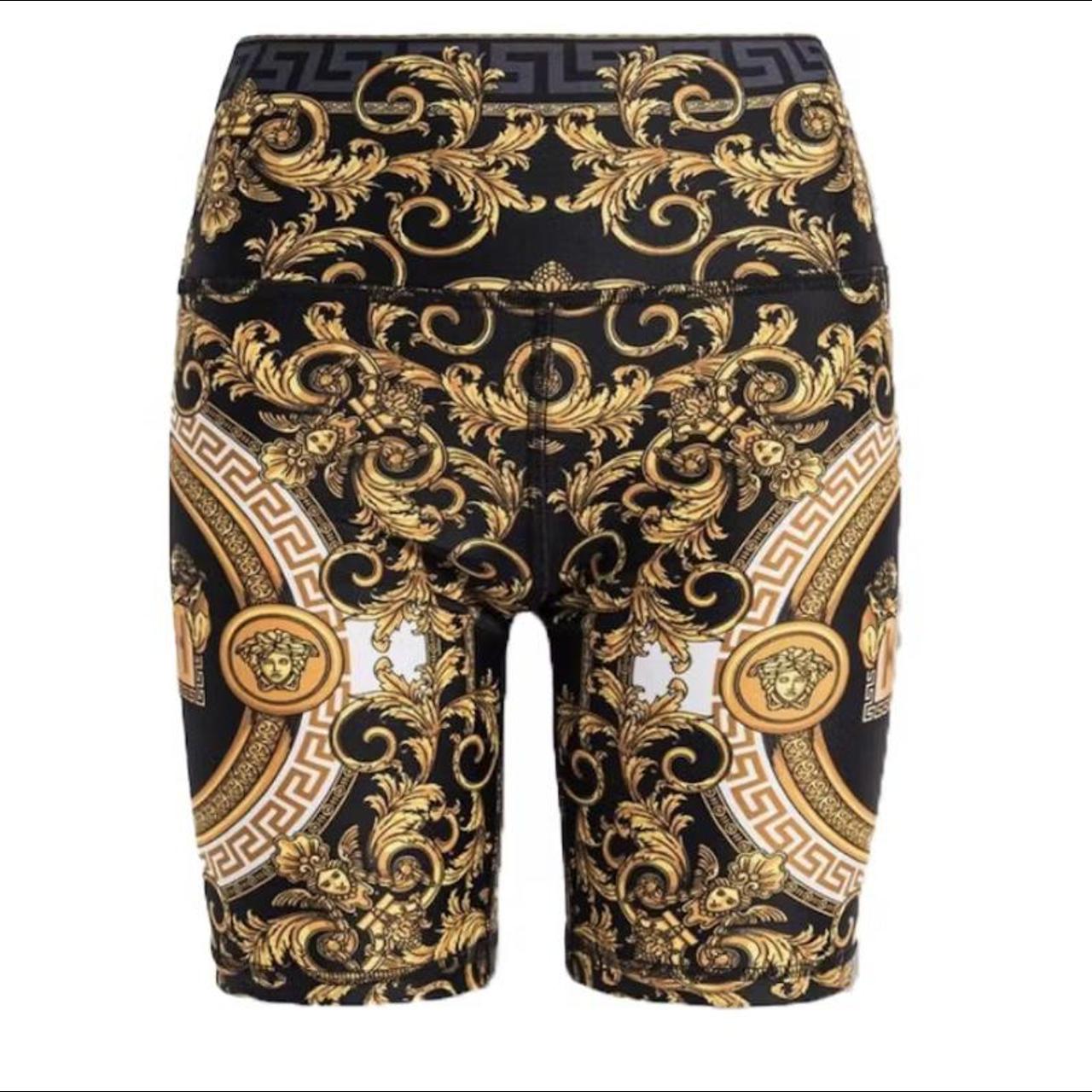 KITH x VERSACE biker shorts Size small - Depop