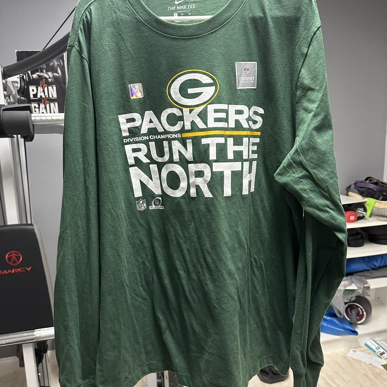 packers run the north sweatshirt
