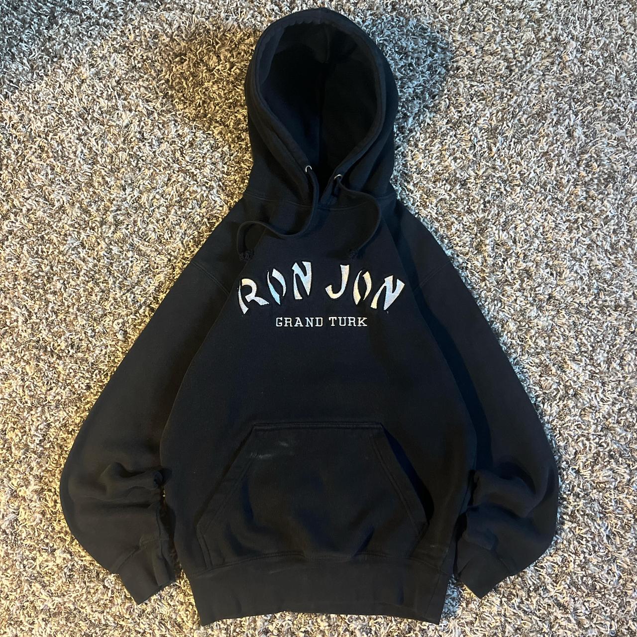 Y2K Ron Jon Hoodie Size S 10/10 condition Super... - Depop