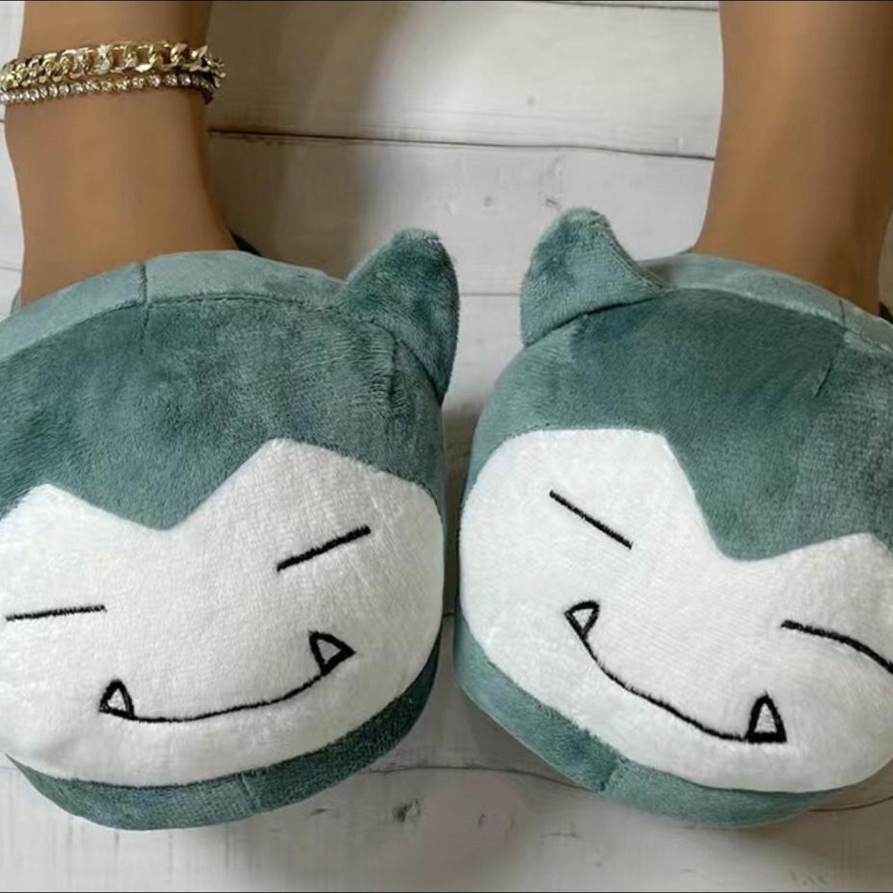 Snorlax Pokémon Slippers: These are brand new and... - Depop