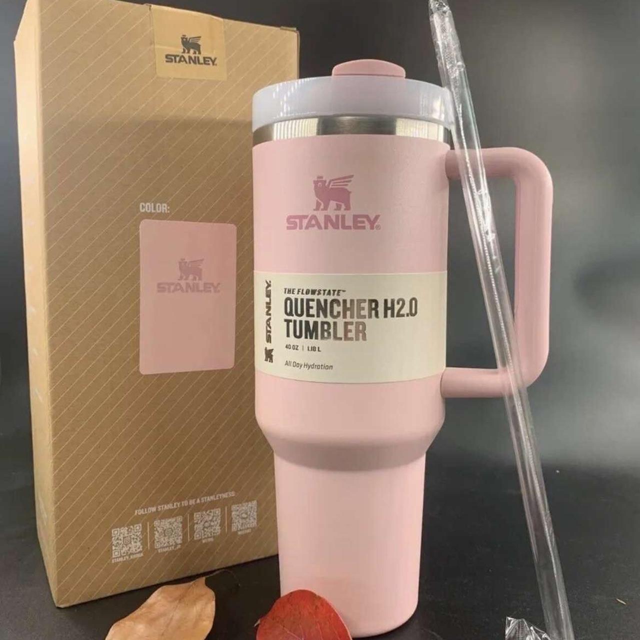 Pink Stanley Cup: This cup is brand new. I can ship... - Depop
