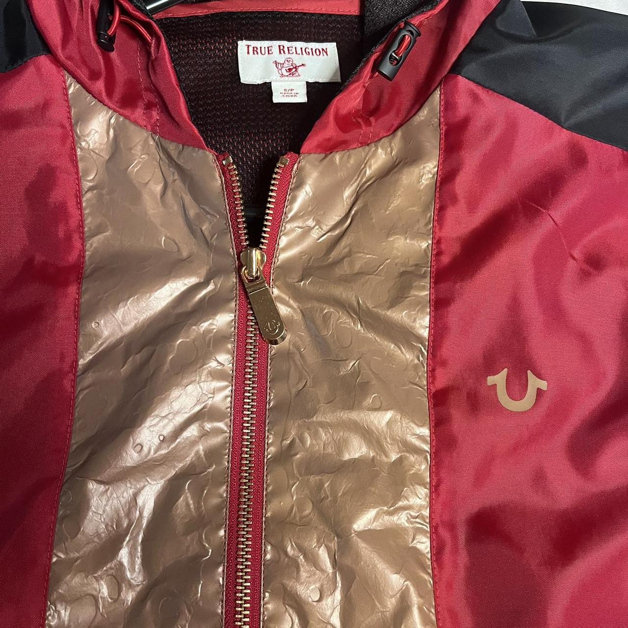 True religion 2025 red windbreaker