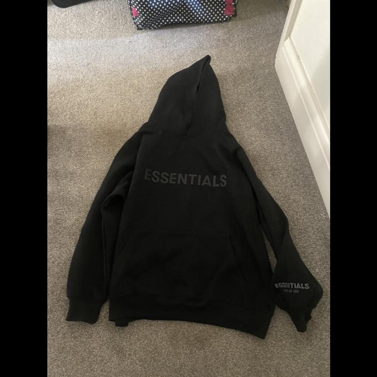 Essentials hoodie size M. Never worn before Depop