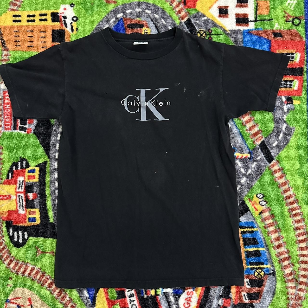 Vintage Calvin Klein shirt Size M Made in USA Small... Depop