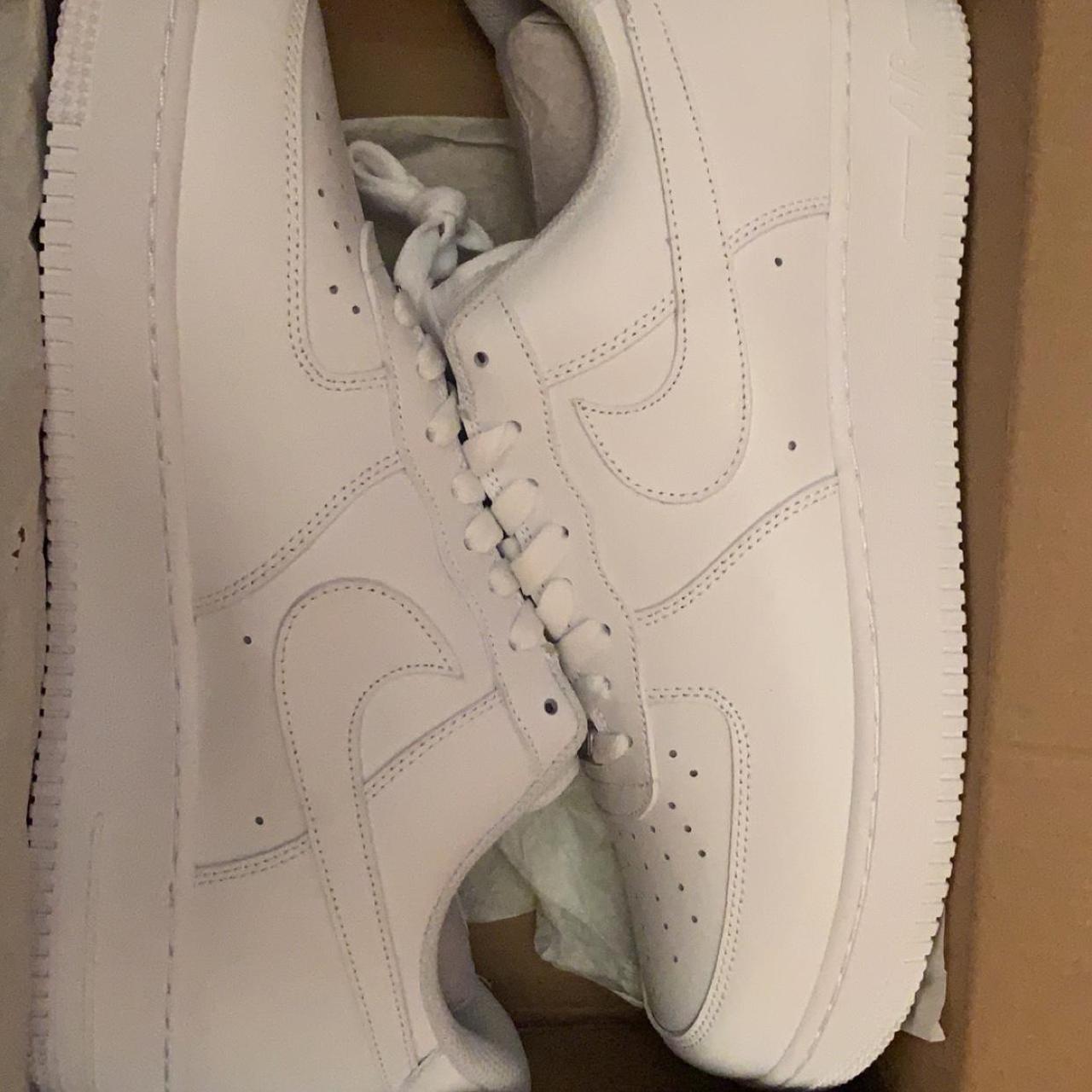 White Air Force 1s - Depop