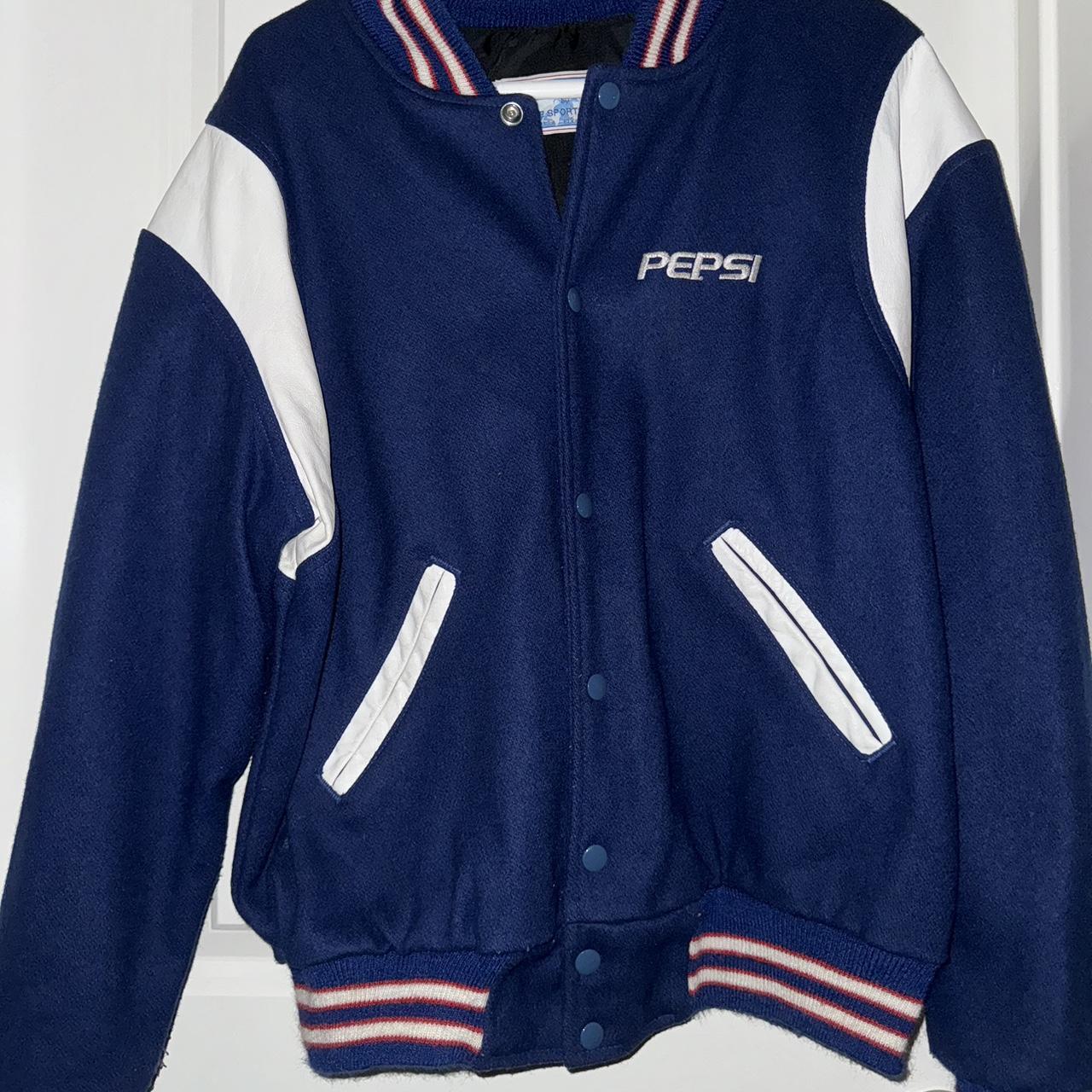 pepsi varsity jacket Depop