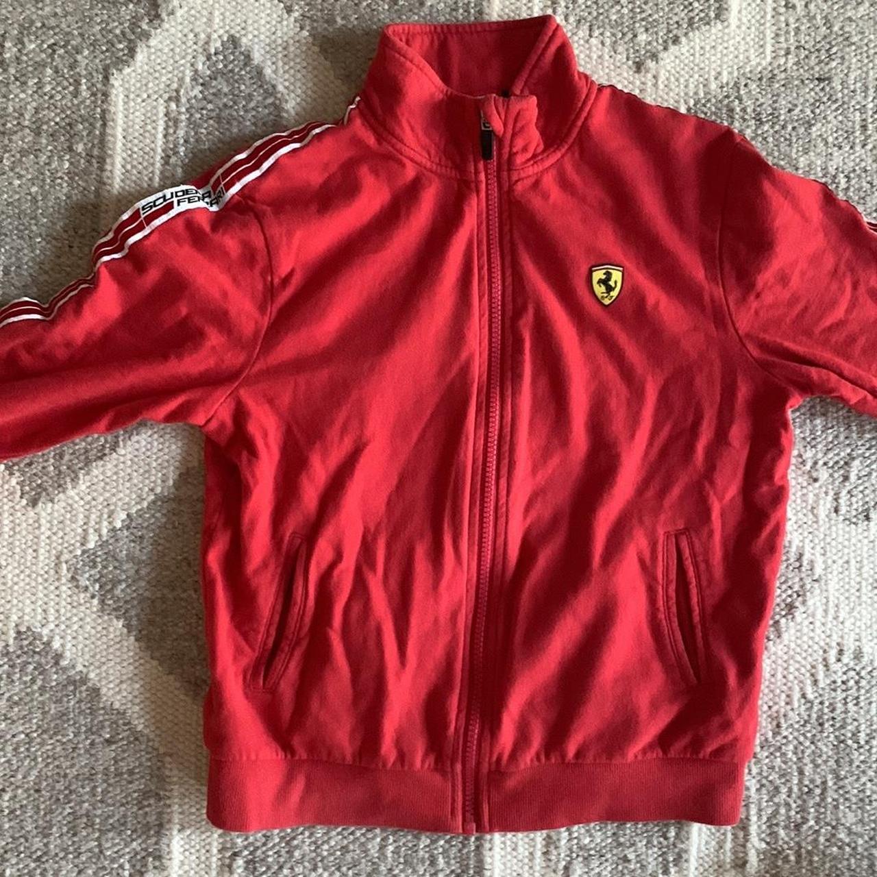 Scuderia Ferrari youth jacket bought in Italy.... - Depop