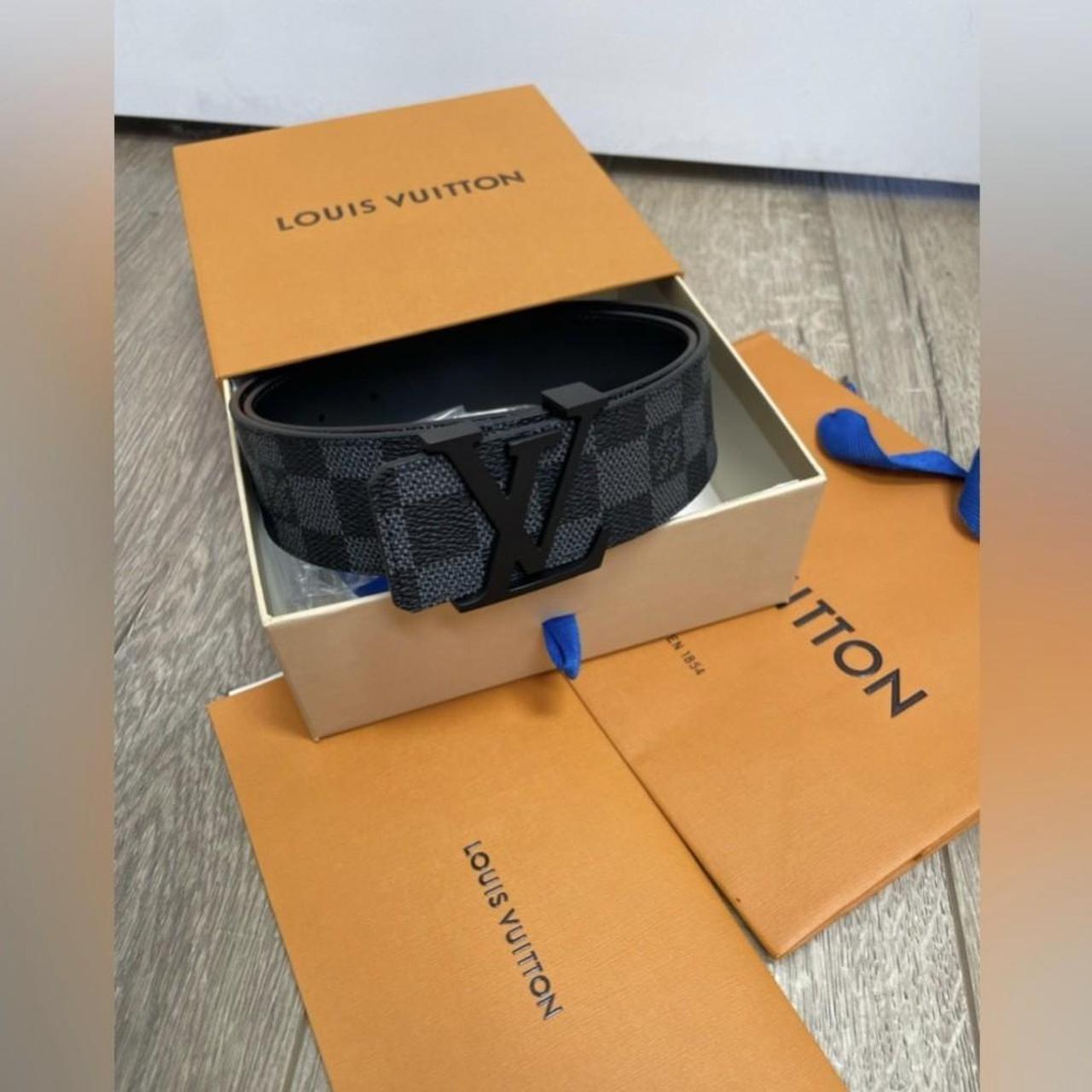 Louis Vuitton Monogram Belt, never worn with all... Depop