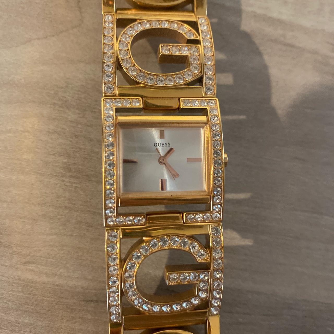Guess gold watch #vintage #retro #vintageguess - Depop