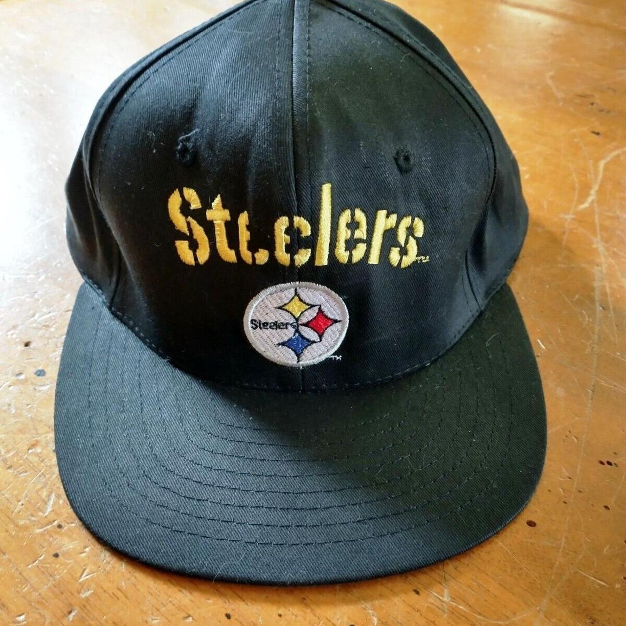 Vintage Pittsburgh Steelers Hat NFL Cap Snapback - Depop