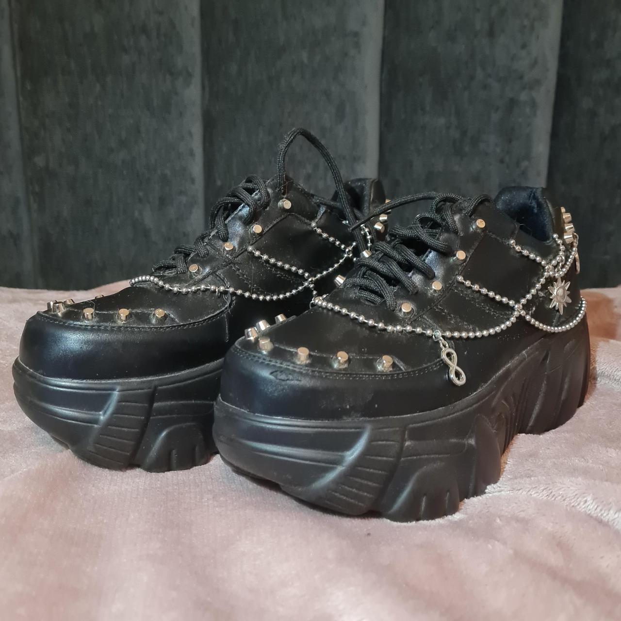 Koi Footwear Jinx Mystic Charm Trainers worn a... Depop
