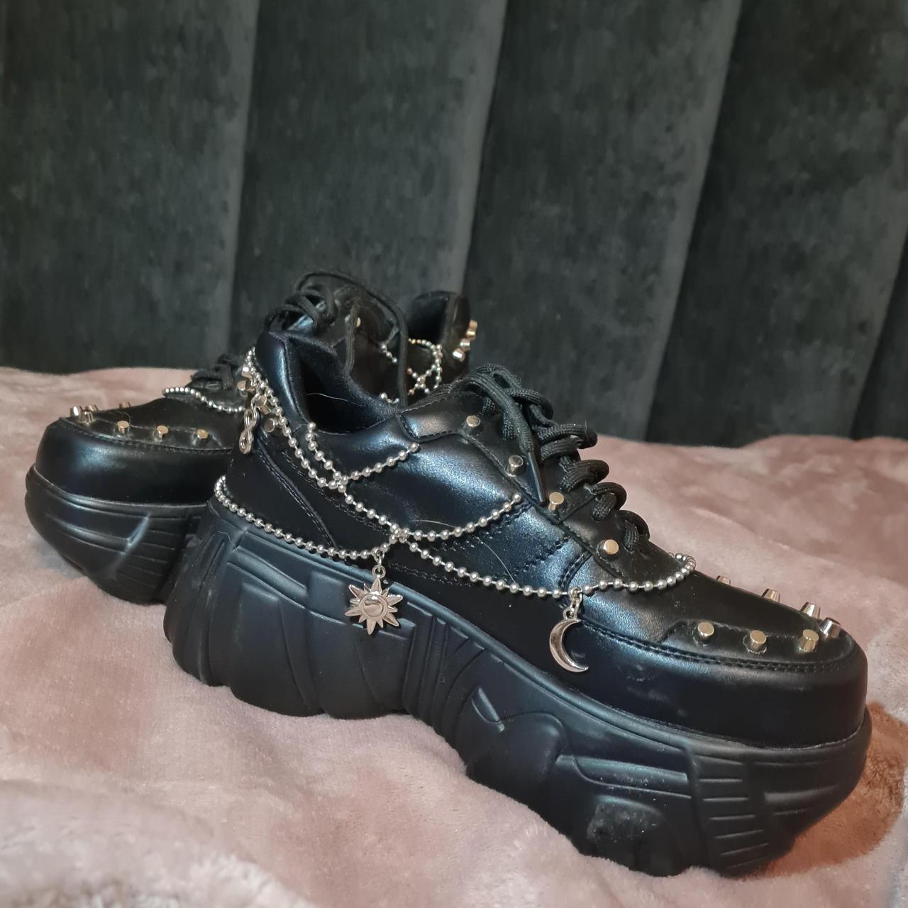 Koi Footwear Jinx Mystic Charm Trainers worn a... Depop