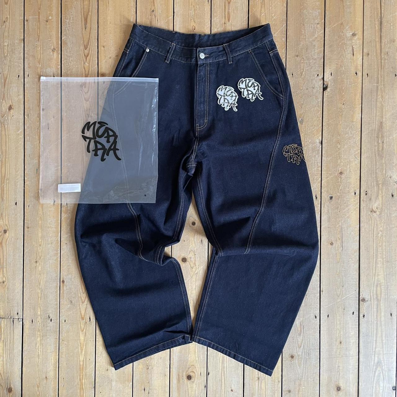 MERTRA Baggy Navy Denim Jeans Size 34