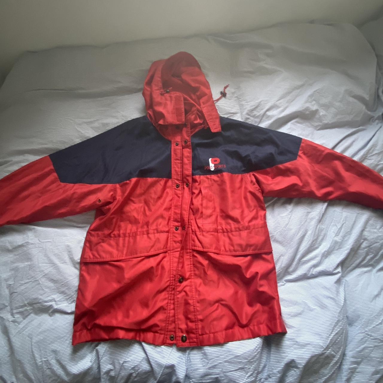 Polo red windbreaker best sale