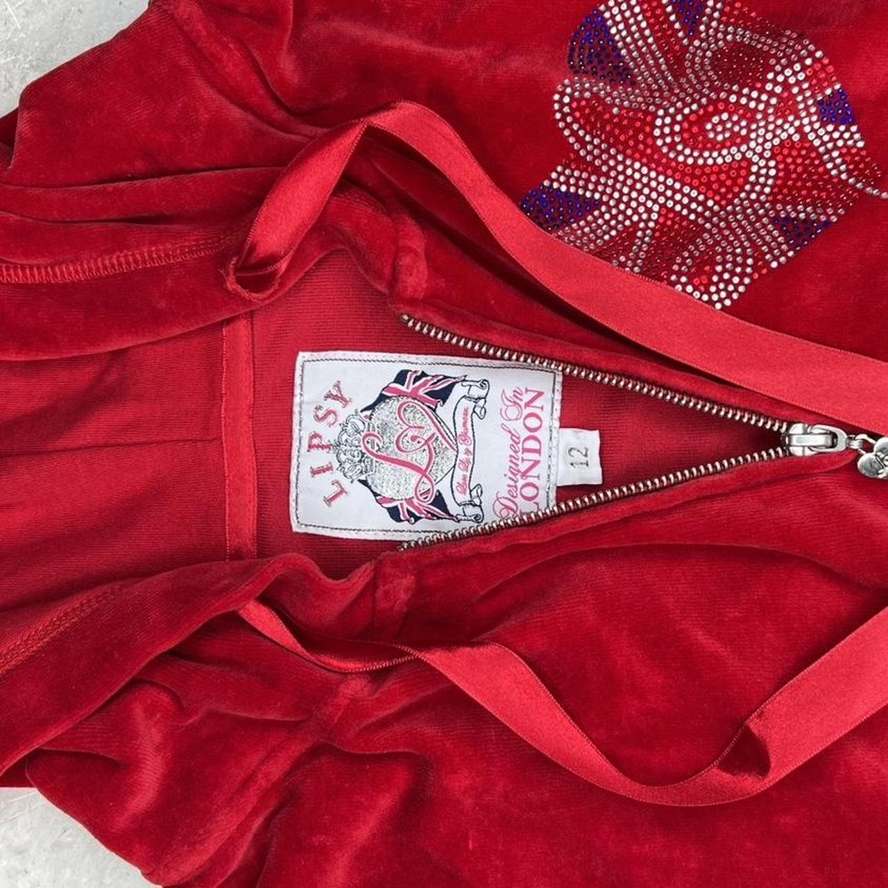 Clothing Velour Lipsy Tracksuit Lipsy Diamanté Union Jack Velour