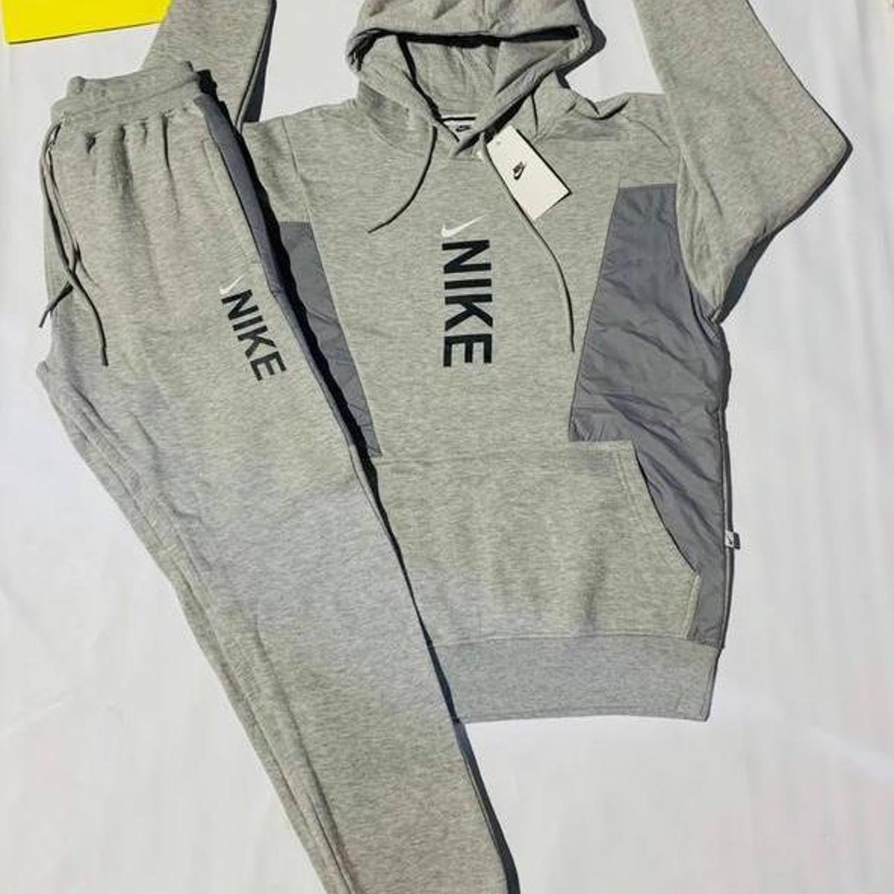 Nike air max hot sale tracksuit grey