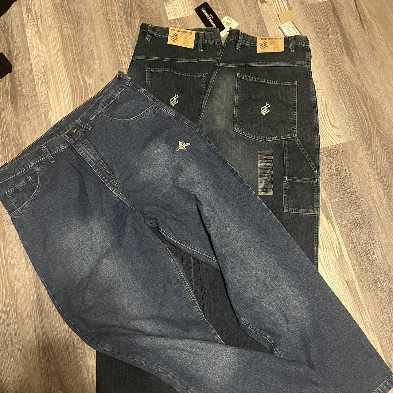 Three pairs of Y2K Deadstock Rocawear jeans!! Two...