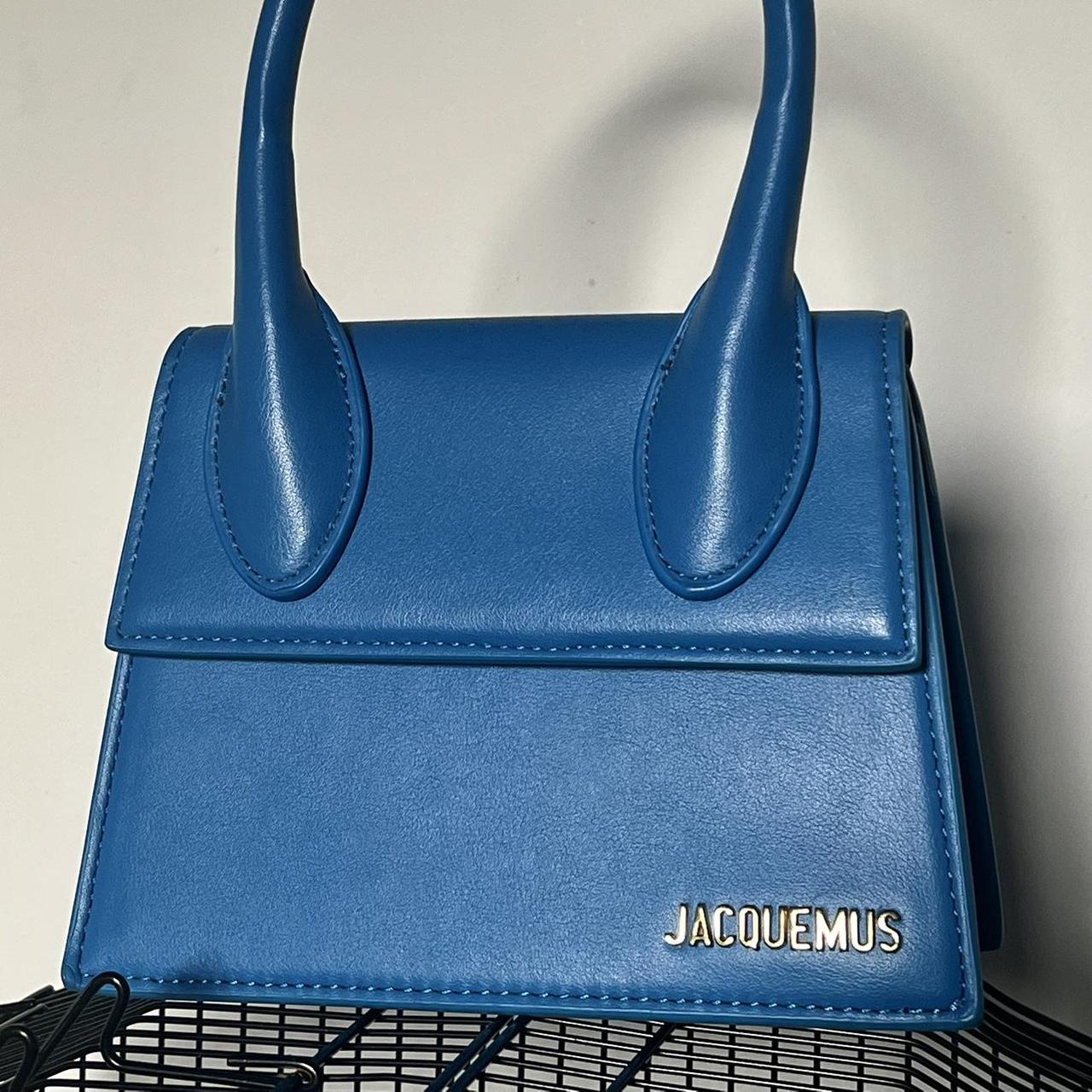 Jacquemus Le Chiquito Bag (doop!) in Blue Bought... Depop