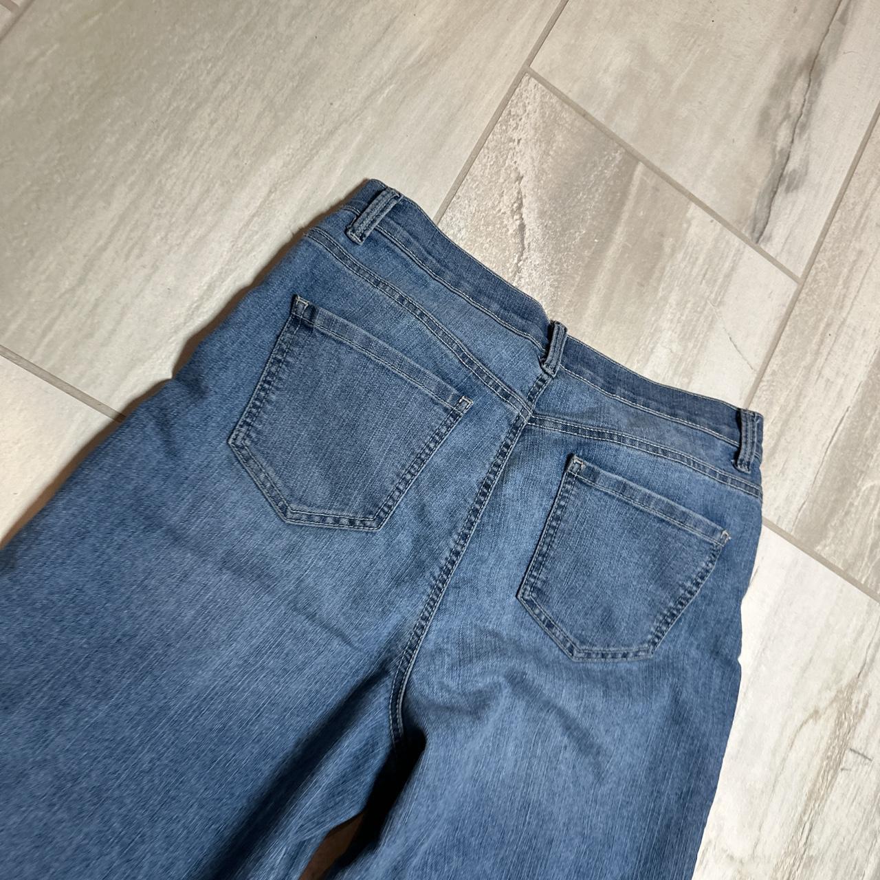 Vintage baggy jnco styled jeans Size 32 waist... - Depop