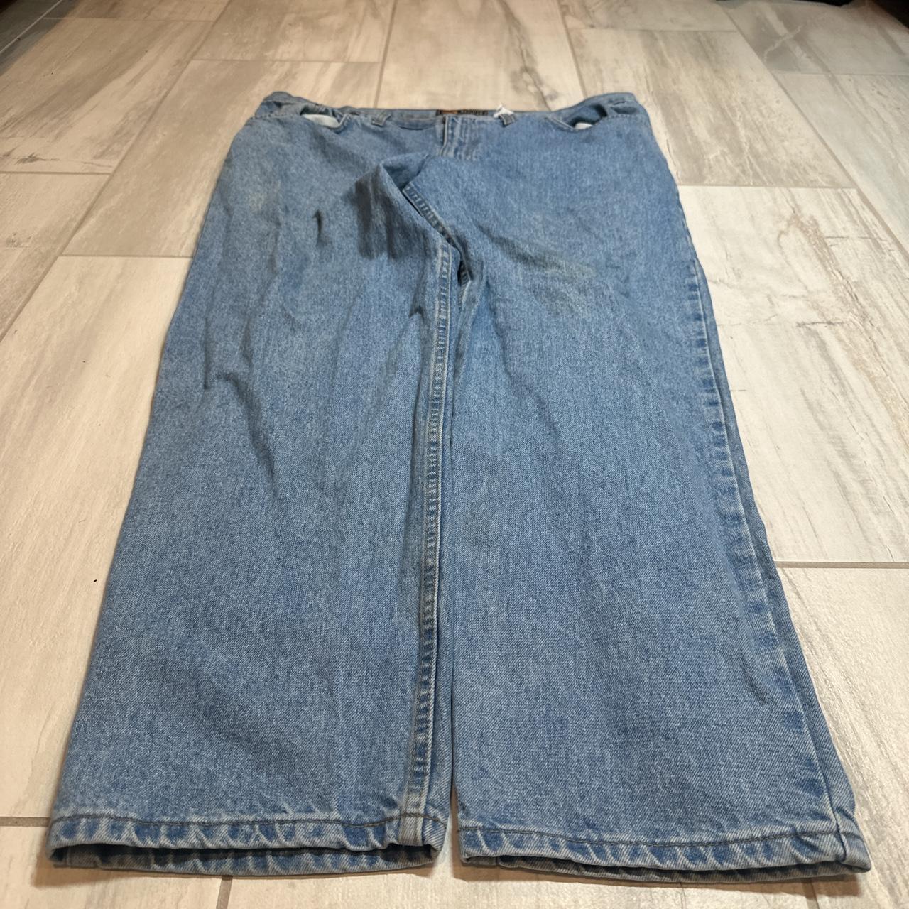 Vintage baggy skater jeans Size 40 waist Inseam 28... - Depop