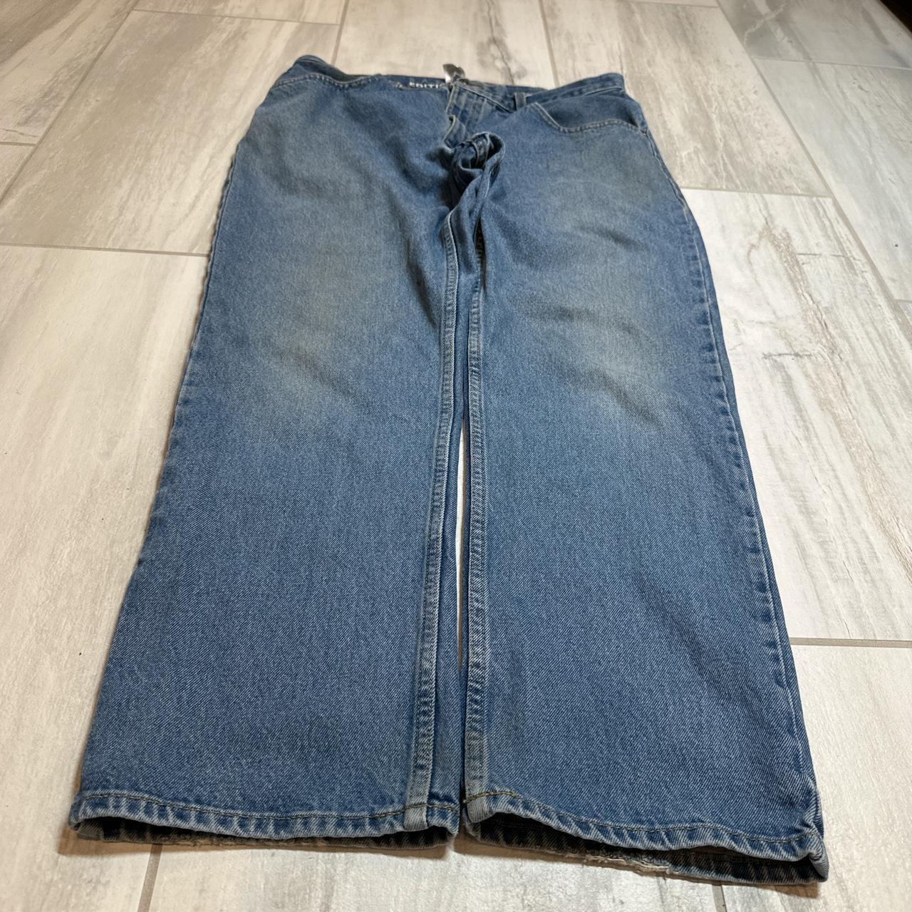 Vintage baggy skater jeans Size 36/30 Leg opening... - Depop