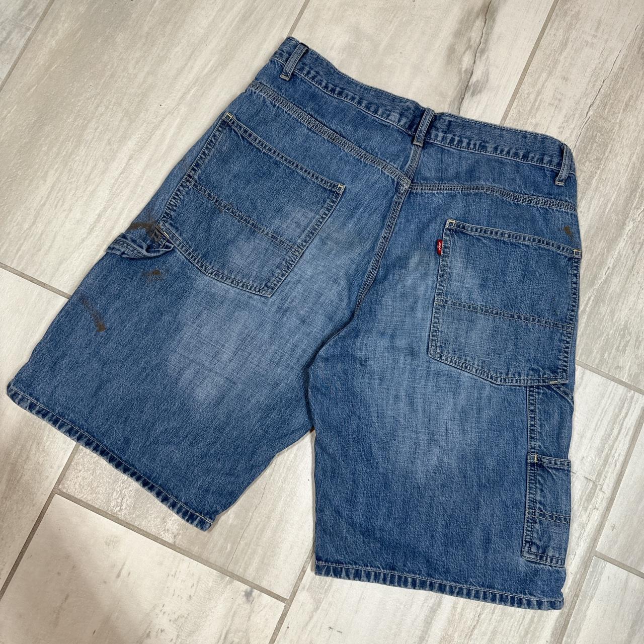 Vintage carpenter baggy Levi’s Skater jean shorts... Depop