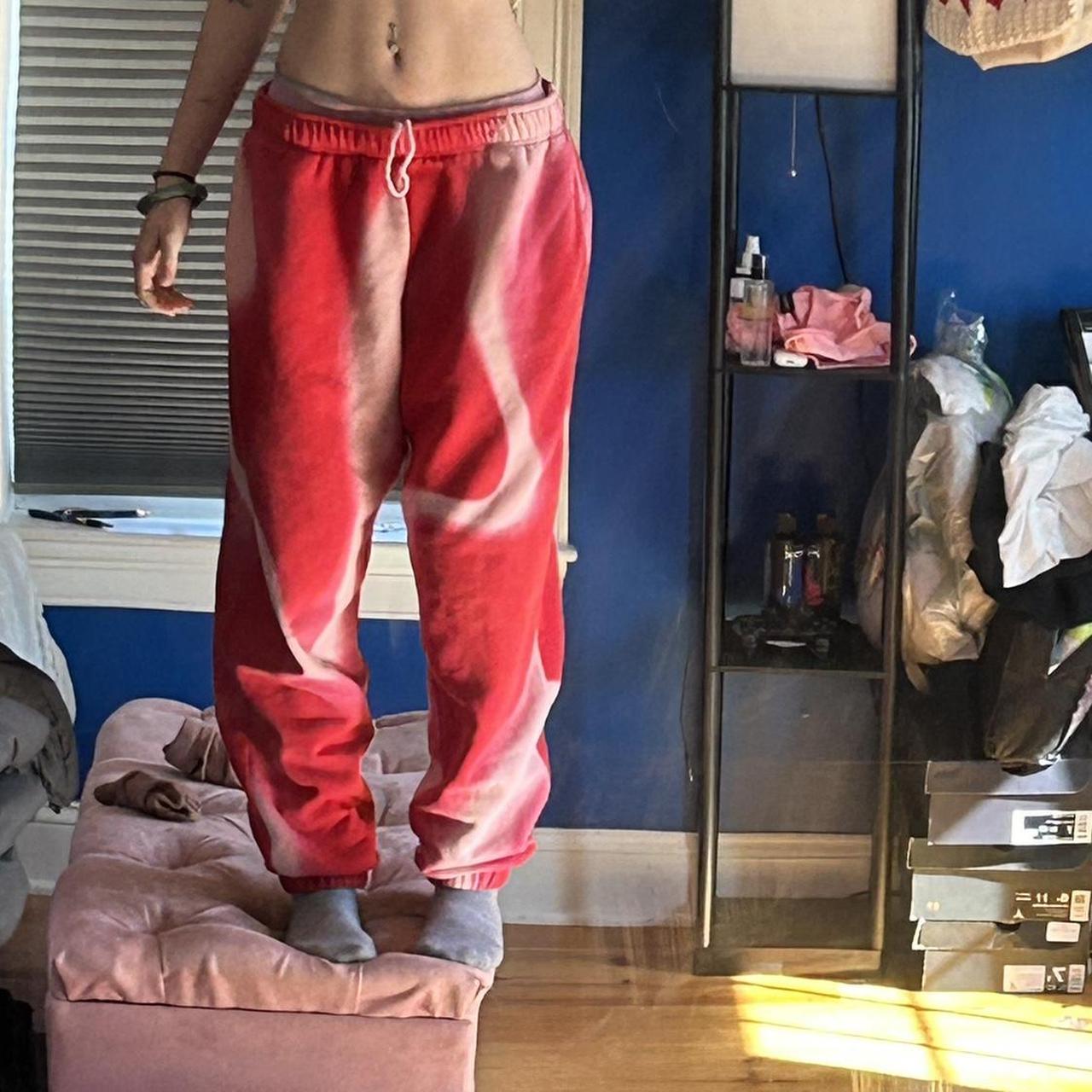 Wild fable size Large red spray paint sweatpants