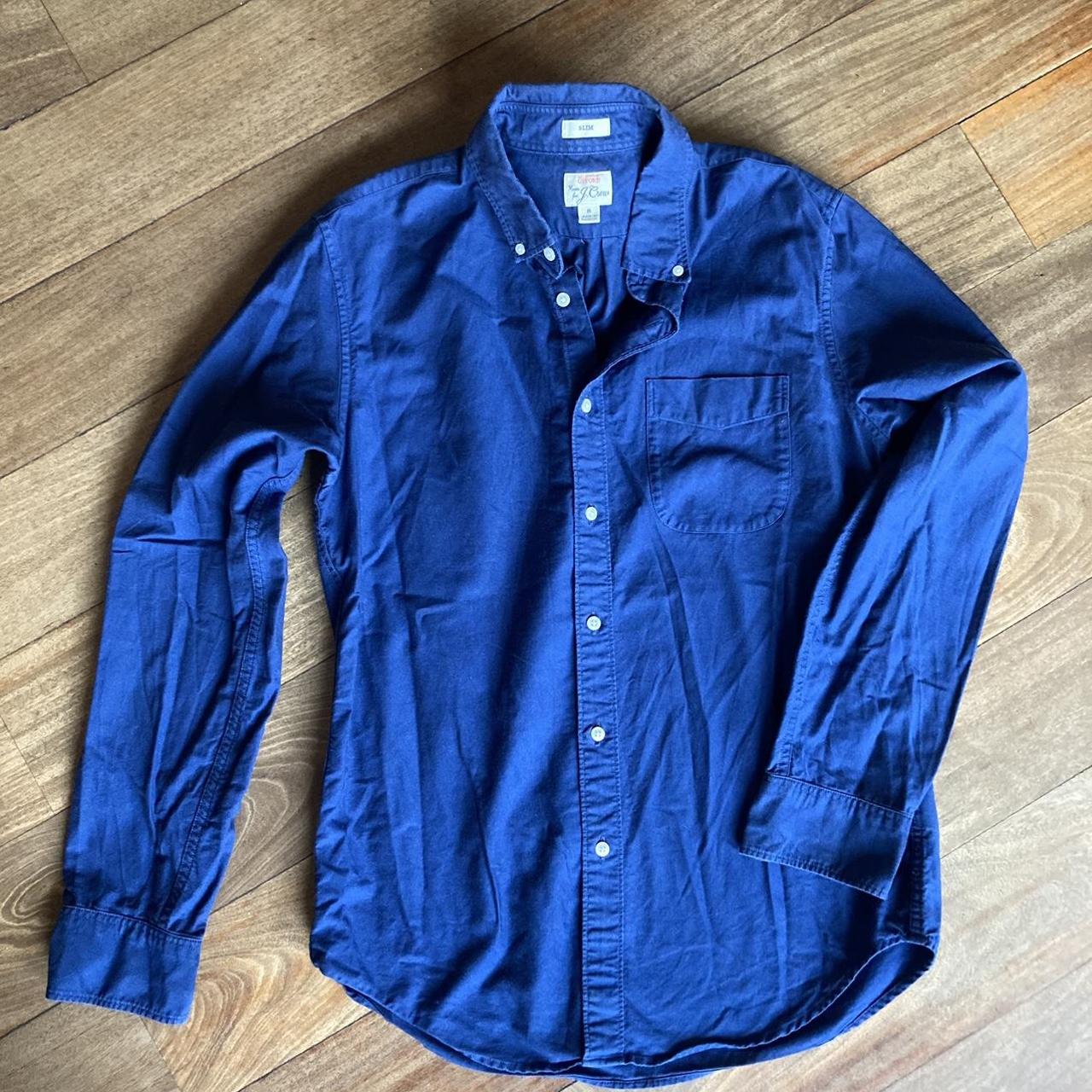 Men’s Medium, J. Crew All Cotton Oxford, slim fit.... Depop